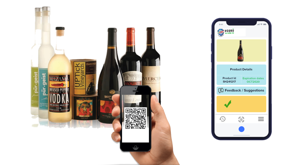 QR-PDF-Menu for winery